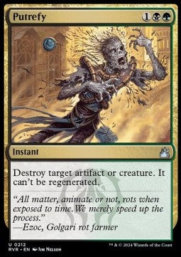 Putrefy - Ravnica Remastered (Uncommon) [RVR-212]