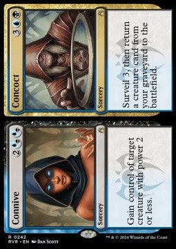 Connive // Concoct - Ravnica Remastered (Rare) [RVR-242]