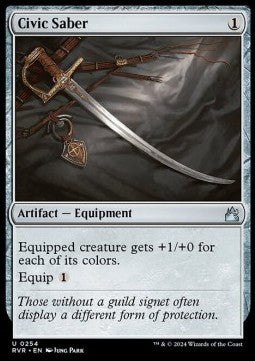 Civic Saber - Ravnica Remastered (Uncommon) [RVR-254]