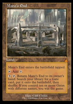 Maze's End - Ravnica Remastered: Extras (Mythic) [XRVR-465]