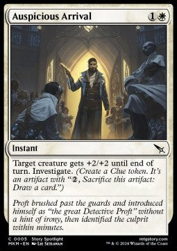 Auspicious Arrival - Murders at Karlov Manor (Common) [MKM-5]