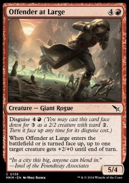 Offender at Large - Murders at Karlov Manor (Common) [MKM-138]