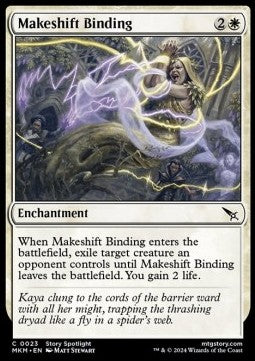 Makeshift Binding - Murders at Karlov Manor (Common) [MKM-23]