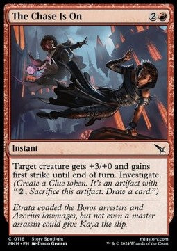 The Chase Is On - Murders at Karlov Manor (Common) [MKM-116]