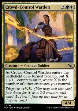 Crowd-Control Warden - Murders at Karlov Manor (Common) [MKM-193]