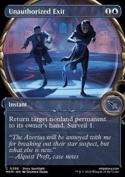 Unauthorized Exit - Murders at Karlov Manor: Extras (Common) [XMKM-298]