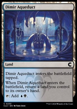 Dimir Aqueduct - Ravnica: Cluedo Edition (Common) [CLU-233]