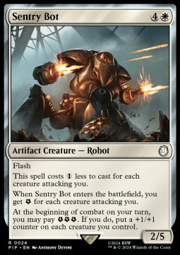 Sentry Bot - Universes Beyond: Fallout (Rare) [PIP-24]