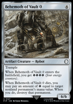 Behemoth of Vault 0 - Universes Beyond: Fallout (Uncommon) [PIP-127]