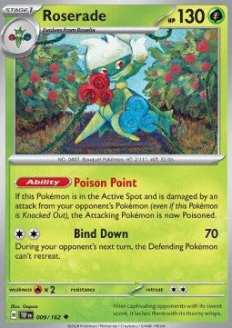 Roserade - Temporal Forces (Uncommon) [TEF-009]