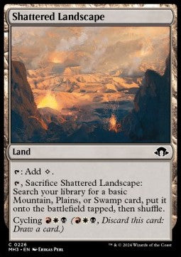 Shattered Landscape - Modern Horizons 3 (Common) [MH3-226]