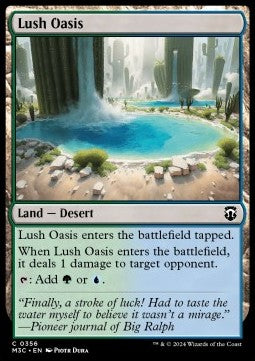 Lush Oasis - Commander: Modern Horizons 3 (Common) [M3C-356]