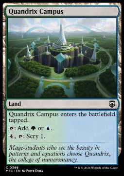 Quandrix Campus - Commander: Modern Horizons 3 (Common) [M3C-366]