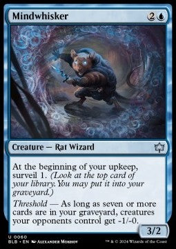 Mindwhisker - Bloomburrow (Uncommon) [BLB-60]