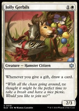 Jolly Gerbils - Bloomburrow (Uncommon) [BLB-19]