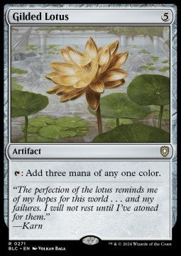Gilded Lotus - Commander: Bloomburrow (Rare) [BLC-271]