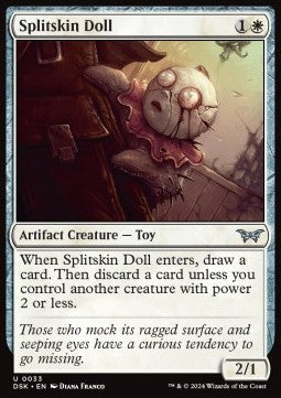 Splitskin Doll - Duskmourn: House of Horror (Uncommon) [DSK-33]