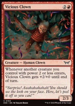 Vicious Clown - Duskmourn: House of Horror (Common) [DSK-163]