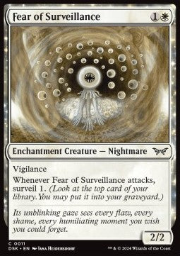 Fear of Surveillance - Duskmourn: House of Horror (Common) [DSK-11]