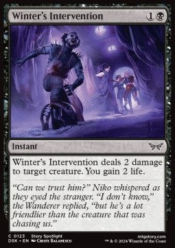 Winter's Intervention - Duskmourn: House of Horror (Common) [DSK-123]