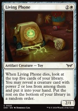 Living Phone - Duskmourn: House of Horror (Common) [DSK-20]