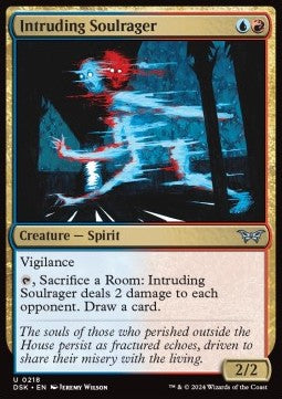 Intruding Soulrager - Duskmourn: House of Horror (Uncommon) [DSK-218]