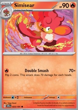 Simisear - Surging Sparks (Common) [SSP-023]