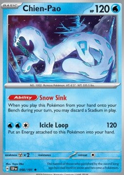 Chien-Pao - Surging Sparks (Rare) [SSP-056]