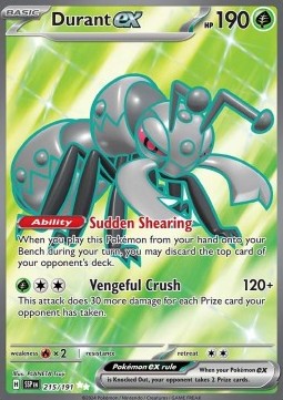 Durant ex - Surging Sparks (Ultra Rare) [SSP-215]