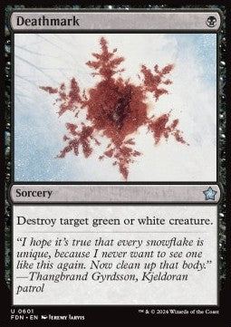 Deathmark - Magic: The Gathering Foundations: Starter Collection (Uncommon) [SFDN-601]
