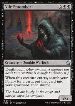 Vile Entomber - Magic: The Gathering Foundations: Starter Collection (Uncommon) [SFDN-616]