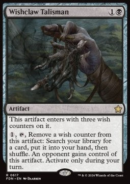 Wishclaw Talisman - Magic: The Gathering Foundations: Starter Collection (Rare) [SFDN-617]