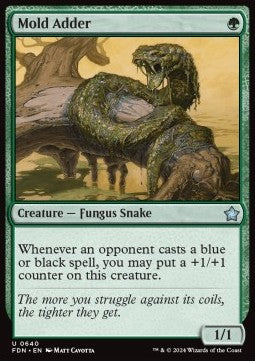 Mold Adder - Magic: The Gathering Foundations: Starter Collection (Uncommon) [SFDN-640]