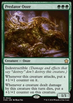 Predator Ooze - Magic: The Gathering Foundations: Starter Collection (Rare) [SFDN-642]