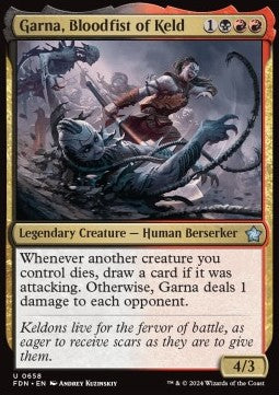Garna, Bloodfist of Keld - Magic: The Gathering Foundations: Starter Collection (Uncommon) [SFDN-658]