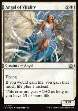 Angel of Vitality - Magic: The Gathering Foundations: Starter Collection (Uncommon) [SFDN-706]