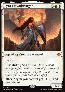 Lyra Dawnbringer - Magic: The Gathering Foundations: Starter Collection (Mythic) [SFDN-707]