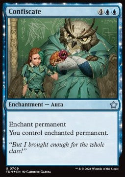 Confiscate - Magic: The Gathering Foundations: Starter Collection (Uncommon) [SFDN-709]