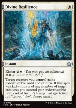 Divine Resilience - Magic: The Gathering Foundations (Uncommon) [FDN-10]