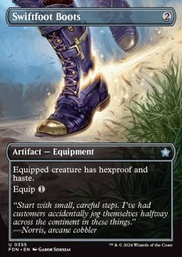 Swiftfoot Boots - Magic: The Gathering Foundations: Extras (Uncommon) [XFDN-355]