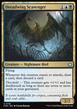 Dreadwing Scavenger - Magic: The Gathering Foundations (Uncommon) [FDN-118]