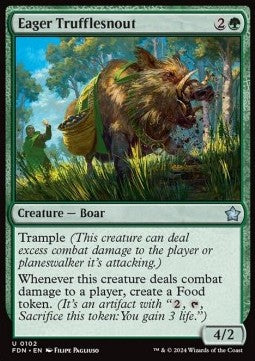 Eager Trufflesnout - Magic: The Gathering Foundations (Uncommon) [FDN-102]