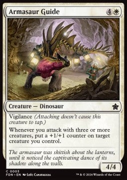 Armasaur Guide - Magic: The Gathering Foundations (Common) [FDN-3]