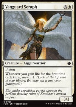Vanguard Seraph - Magic: The Gathering Foundations (Common) [FDN-28]