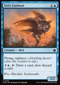 Strix Lookout - Magic: The Gathering Foundations (Common) [FDN-52]