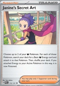 Janine's Secret Art - Prismatic Evolutions (Uncommon) [PRE-112]