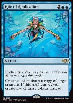 Rite of Replication - Commander: Tarkir: Dragonstorm (Rare) [TDC-165]