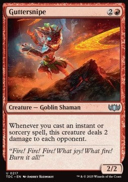 Guttersnipe - Commander: Tarkir: Dragonstorm (Uncommon) [TDC-217]