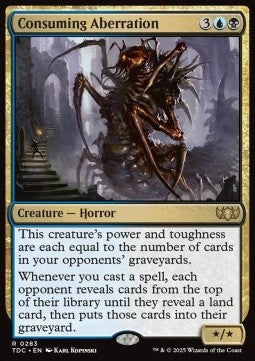 Consuming Aberration - Commander: Tarkir: Dragonstorm (Rare) [TDC-283]