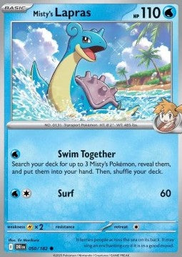 Misty's Lapras - Destined Rivals (Common) [DRI-050]